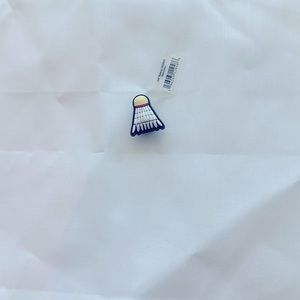 Badminton birdie Croc jibbitz